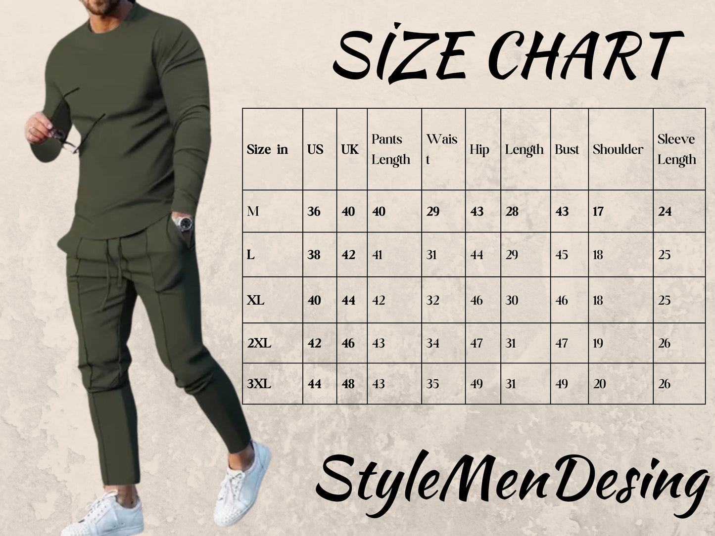 Stylish Men's Two-Piece Set, Long Sleeve T-Shirt and Trousers, Perfect Boyfriend Gift for Fashion Lovers